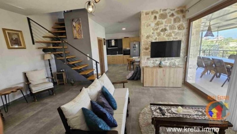 Pitsidia Kreta, Pitsidia, freistehende Steinvilla von 150m² Wohnfläche zu verkaufen. Haus kaufen